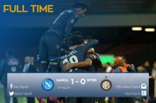 Italiya Kubogi. "Napoli" "Inter"ni musobaqadan chiqarib yubordi