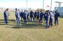 "Qizilqum" jamoasi Turkiyada mashg'ulotlarni boshladi