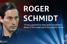 Roger SHmidt: Bayer chorak final sari katta qadam tashladi