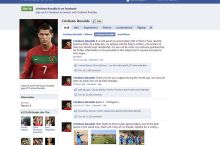 Ronaldu "Feysbuk"da eng mashhur insonga aylandi