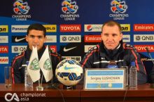 Sergey Lushan: "Maqsadimiz bitta - CHempionlar ligasida g'olib chiqish"