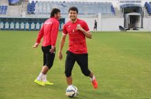 "Lokomotiv" "Neftchi"ga qarshi bahs oldidan mashg'ulot o'tkazdi FOTOGALEREYA