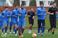 Milliy terma jamoa "Jar"da mashg'ulot o'tkazdi