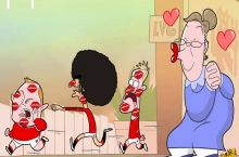 Qiziqarli karikaturalar