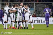 Italiya kubogi. 1/2 final. Javob o'yinlari. Yuventus safarda Fiorentinani mag'lub etdi