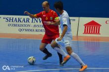 Futzal. Oliy liga. CHorak final, 2-kun. "Lokomotiv" - "Olmaliq" 4:10 + Foto