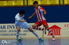 Futzal. Oliy liga. CHorak final, 3-kun. "Nasaf" - "Do'stlik-AIN" 4:5 + Foto
