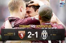 Italiya. 32-tur. Yuventus Torinoga yutqazib qo'ydi