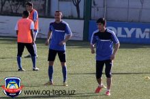 "Oq-tepa": “Neftchi”ga qarshi o'yin oldidan so'nggi mashg'ulotini o'tkazdi