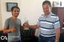 «Насаф» наградил «Championat.asia»