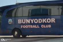 "Bunyodkor" - "Nasaf". Jamoalar stadionga etib kelishdi (FOTO)