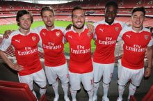 Arsenal yangi formasini taqdim etdi FOTO