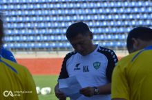O'zbekiston terma jamoasi "Kim Il Sung" stadioniga etib bordi