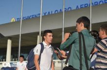 FOTOMAQOLA. O'zbekiston U-20 Toshkentda kutib olindi
