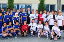 Toshkent oliygohlarining talaba qizlari o'rtasida futbol turniri o'tkazilmoqda