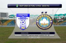 Prevyu, 15-tur: "Andijon" - "Paxtakor"