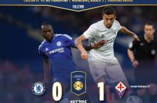 "Fiorentina" "CHelsi" ustidan g'alabaga erishdi