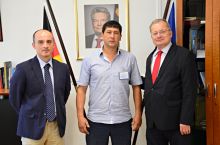 Yorqin Nazarov Germaniyadagi Xalqaro murabbiylik kurslarida ishtirok etadi