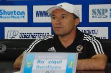 R.Berdiev: “Olmaliq”dan kuchliroq o'yin kutgandik”