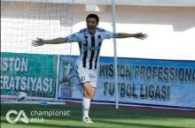 Allaniyazov oliy liga-2015da ilk golini kiritdi