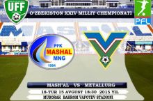 Mashal – Metallurg bahsining boshlanish vaqtlari malum