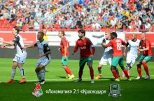 Чемпионат России. 7-й тур. «Локомотив» победил «Краснодар»