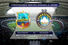 Сегодня в 18:00. «Бунёдкор» - «Пахтакор»