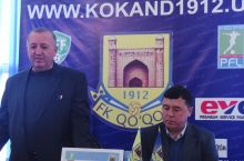 "Qo'qon-1912" Murodjon Ismoilovni yangi murabbiy sifatida tanishtirdi