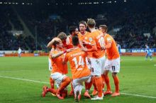 Bundesliga, 20-tur. "Xoffenxaym" o'z maydonida "Darmshtadt"ga yutqazdi