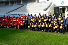 Football reach in Uzbekistan expanded through contribution