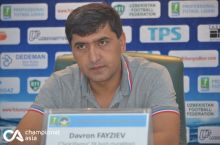 Даврон Файзиев: "Ёш болаларча хатолар туфайли ютқаздик"