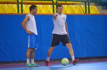 Футзал. "Олмалиқ" жамоасининг кечаги машғулоти