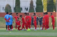 Ироқ терма жамоаси кеча Тошкентда машғулот ўтказди ФОТО