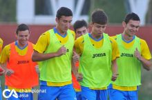ФОТОГАЛЕРЕЯ. Вчерашняя тренировка национальной сборной Узбекистана U-23