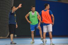 ФОТОГАЛЕРЕЯ. Футзал. Ўзбекистон терма жамоасининг бугунги машғулоти