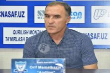 Ориф Маматказин: "Андижон" иккинчи даврада мазмунли ўйин намойиш этади"