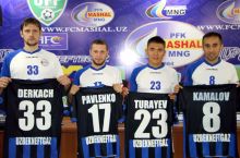 "Машъал" иккинчи давра олдидан янги футболчиларни таништирди ФОТО