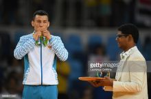 Диёрбек Ўрозбоев: "Медалимни Давлатимиз мустақиллигининг 25 йиллигига бағишлайман"