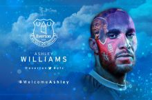 «Эвертон» объявил о приобретении Эшли Уильямса