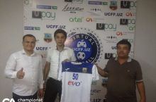 Расман: "Қўқон-1912" биринчилардан бўлиб ўз сафига кирберспортчини қўшиб олди