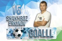 Шаҳбоз Эркинов олий лигада еттинчи клуб сафида гол урди