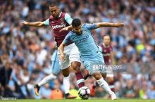 Агуэро может получить дисквалификацию за удар локтем и пропустить манчестерское дерби