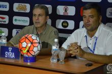 Сурия бош мураббийи: "Тошкентда ҳам шундай об-ҳавода ўйнаймиз"