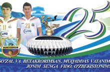 “Бунёдкор”чиларнинг Мустақиллик табриги