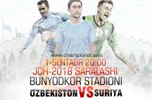 Ўзбекистон - Сурия. Сизнинг тахмин?