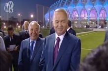 Архив: Ўзбекистоннинг биринчи Президенти Ислом Каримов "Бунёдкор" стадионининг очилиш маросимида (видео)