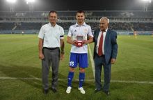 Шаҳбоз Эркинов "Геннадий Красницкий номидаги тўпурарлар клуби"га аъзо бўлгани учун тақдирланди