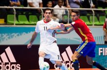 Футзал. ЖЧ-2016. Эрон - Испания 1:5. Учрашув статистикаси