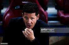 Диего Симеоне: "Атлетико" прибавляет от матча к матчу"