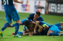 «Зенит» стал третьим клубом, выигравшим в Лиге Европы, уступая в счете 0:3